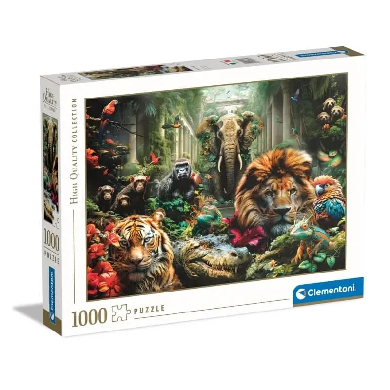Clementoni Puzzle Collection Mystic Jungle – puzzle pentru adulți, 1000 de piese, 70 x 50 cm — preț și oferte