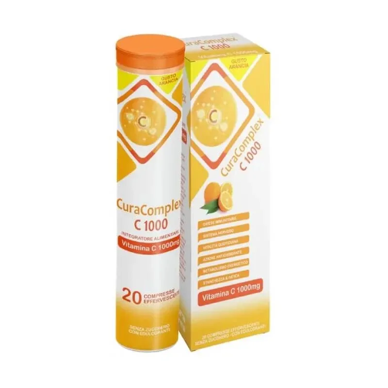 Curacomplex c 1000 – supliment alimentar pentru întărirea sistemului imunitar, 20 de comprimate — preț și oferte