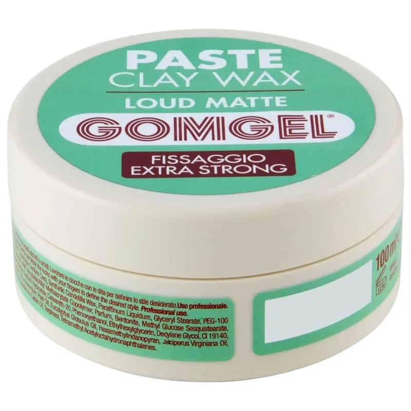 Gomgel Paste clay wax - loud matte gomgel - fixare extra puternică 100 ml — preț și oferte