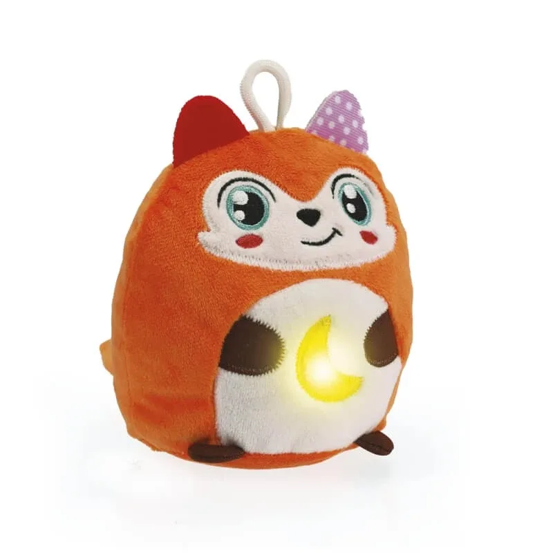 Clementoni Twinkle twinkle little fox – jucărie de pluș cu lumină de veghe pentru bebeluși, cu lumini și melodii — preț și oferte