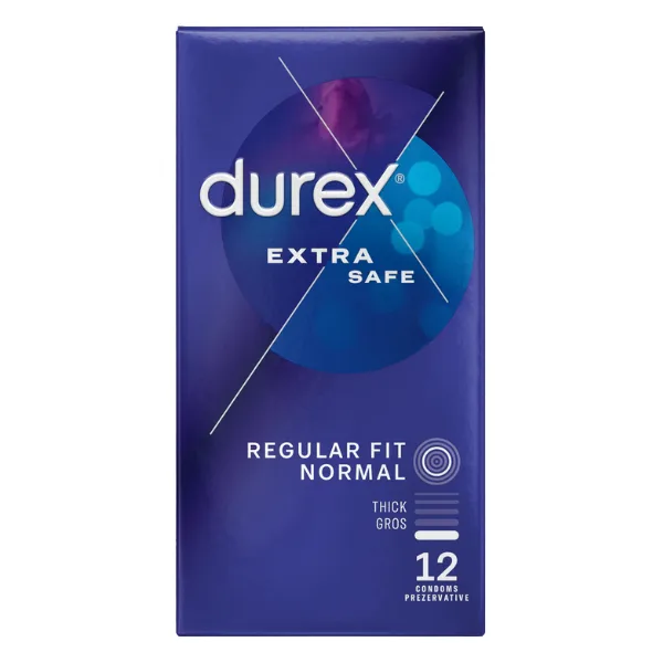 Prezervative Durex Extra Safe, Reckitt Benckiser | 12 buc — preț și oferte