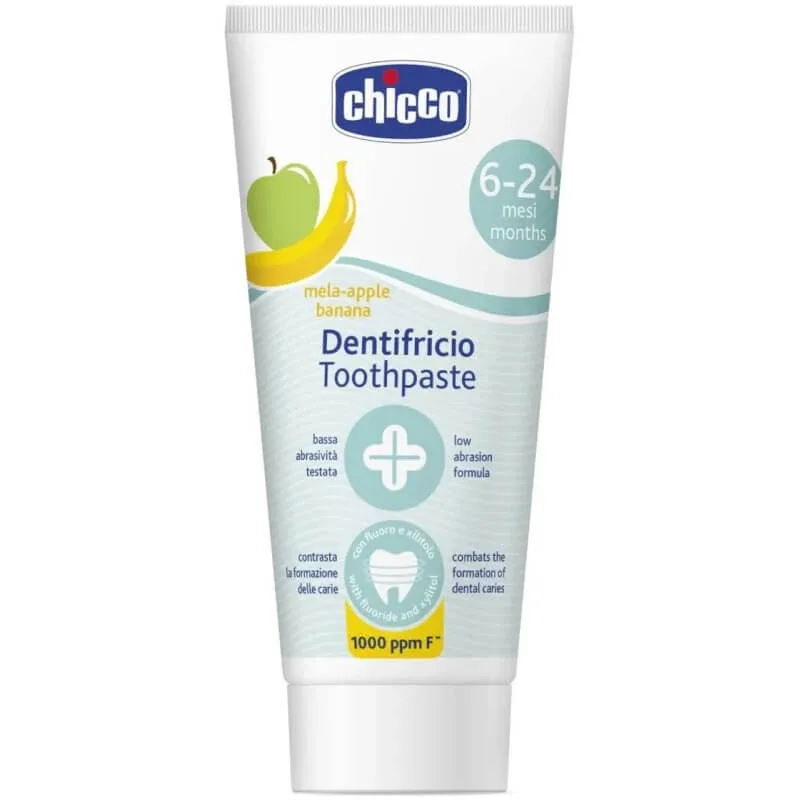 Chicco mere și banane – pastă de dinți pentru copii 50 ml — preț și oferte