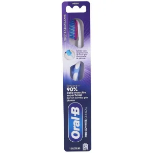 Oral-B Pro-3D White Clinical – periuță de dinți cu acțiune de albire, cu peri de duritate medie