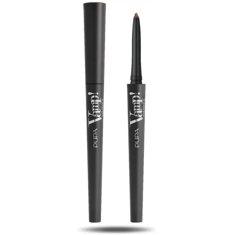Pupa vamp! eye pencil – creion de ochi rezistent la apă 2 în 1 nr. 201 hot chestnut — preț și oferte