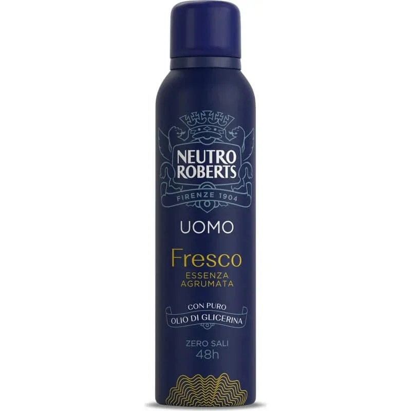 Neutro Roberts Fresco pentru bărbați, cu aromă de citrice – deodorant spray 150 ml — preț și oferte