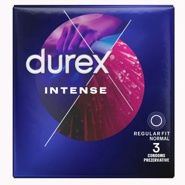 Prezervative Durex Intense, Reckitt Benckiser | 3 buc — preț și oferte
