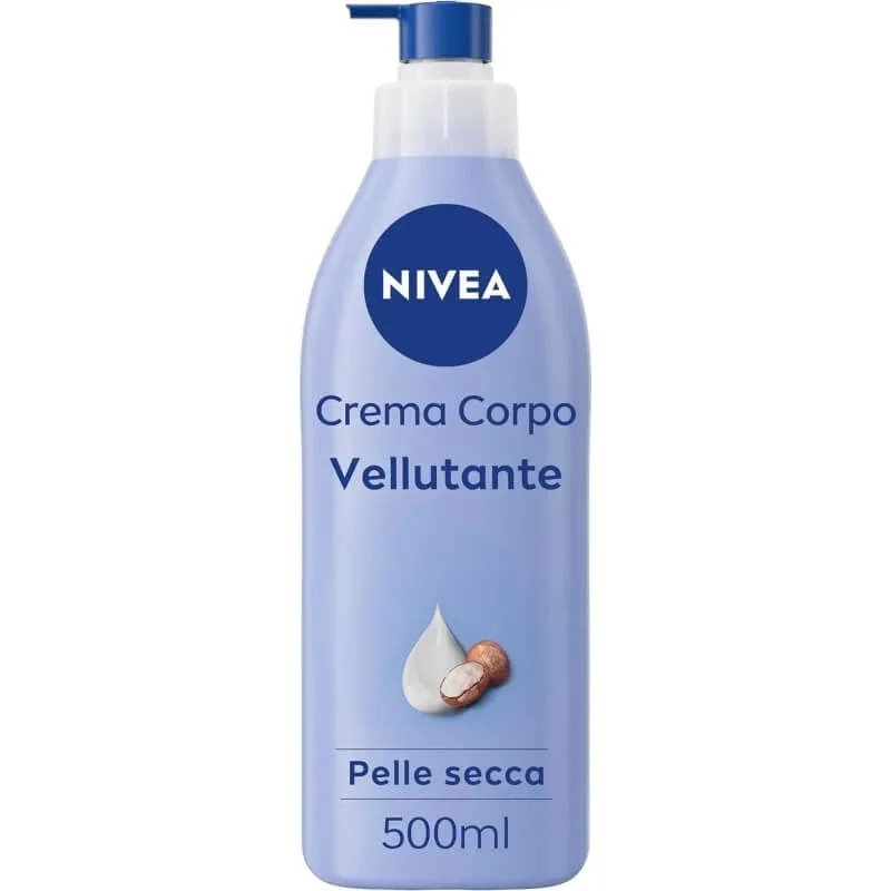 Nivea Vellutante – cremă de corp pentru pielea uscată, 500 ml — preț și oferte