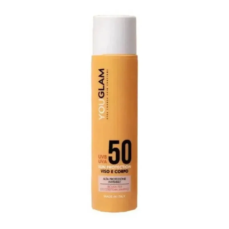 Youglam Cremă de protecție solară SPF 50+, fluid pentru față și corp, protecție solară foarte ridicată, 100 ml — preț și oferte