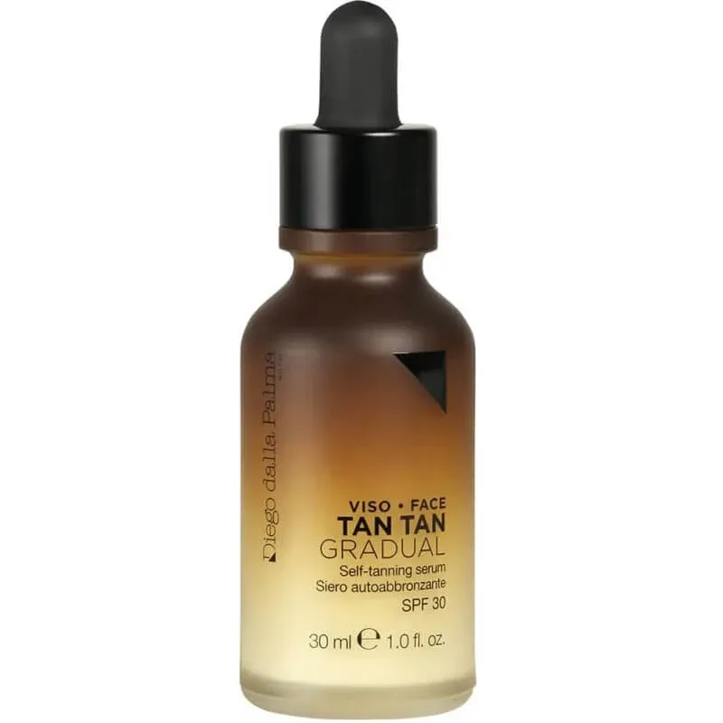 Diego dalla Palma Cremă de protecție solară pentru față SPF 30, ser autobronzant Tan Tan Gradual, protecție ridicată, 30 ml — preț și oferte