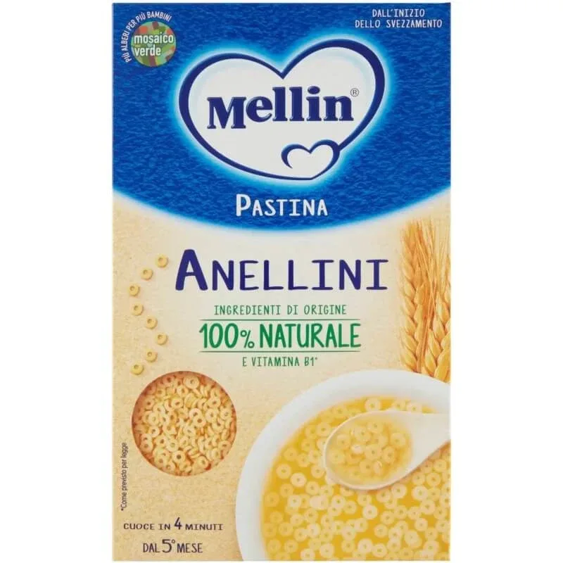Mellin Paste pentru copii, inele, 320 g — preț și oferte