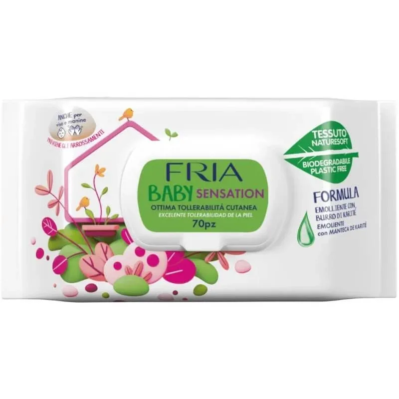 Fria Baby Sensation – 70 de șervețele hidratante — preț și oferte