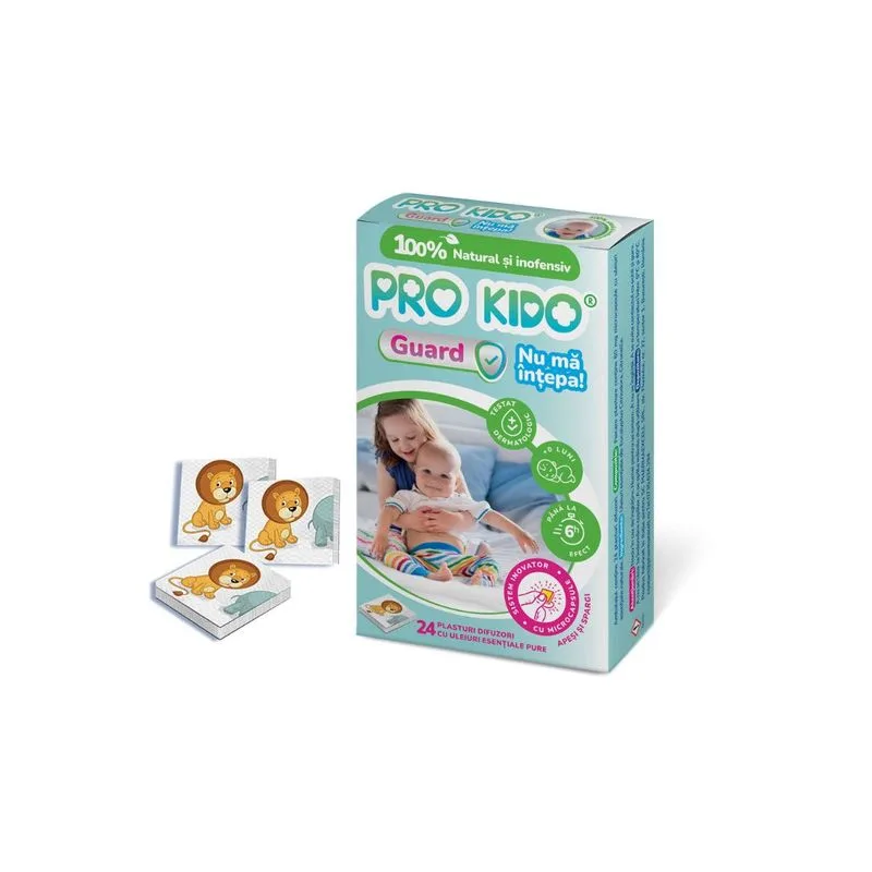 Pro Kido Guard - Nu ma intepa - plasturi anti-tantari | 24 buc — preț și oferte