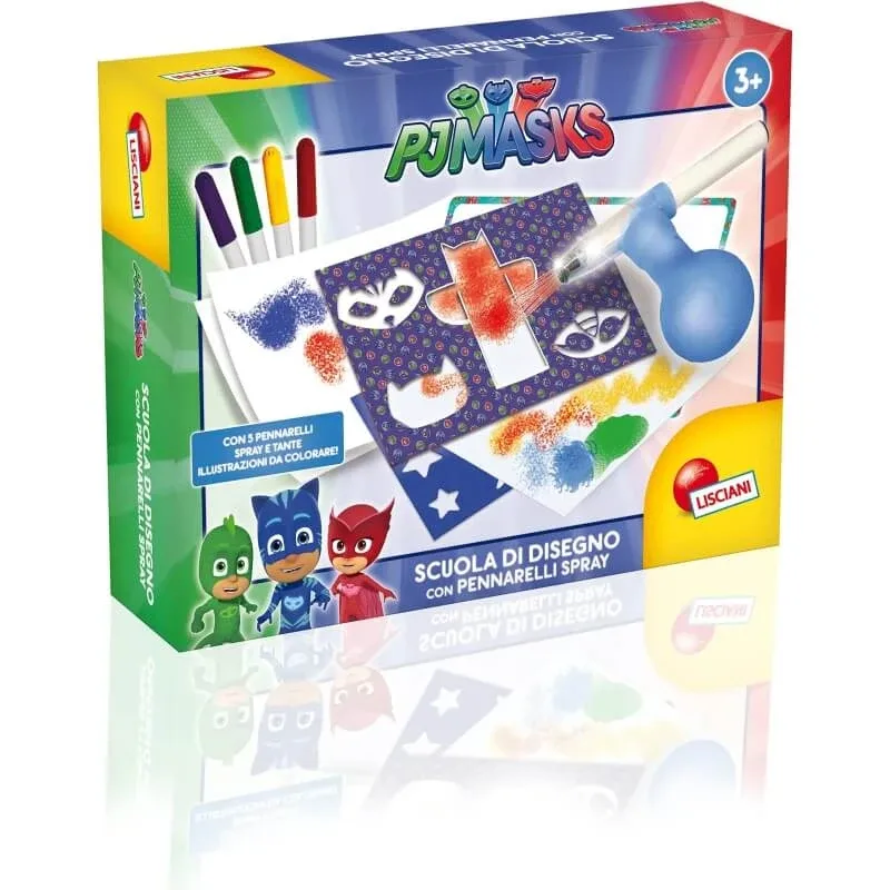 Lisciani Pj Masks – curs de desen cu markere spray — preț și oferte