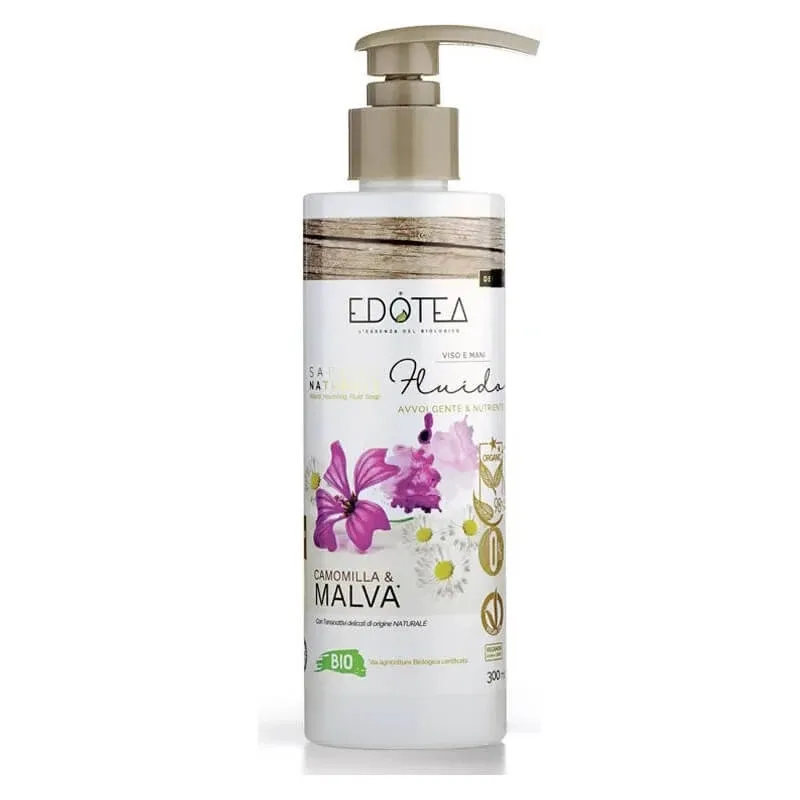 Edotea Săpun natural lichid cu mușețel și nalbă 300 ml — preț și oferte