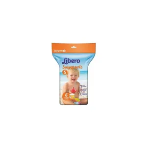Libero Swimpants – scutece pentru plajă și piscină, mărimea S, 6 scutece