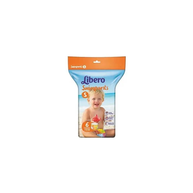 Libero Swimpants – scutece pentru plajă și piscină, mărimea S, 6 scutece — preț și oferte