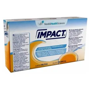 Nestle Impact oral tropical, 3 cutii a câte 237 ml – susține sistemul imunitar
