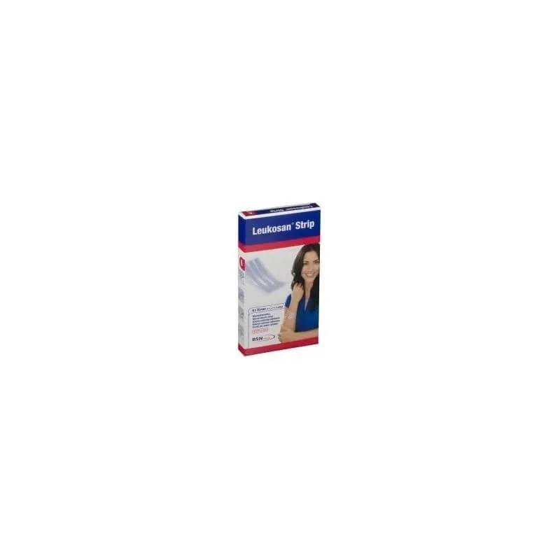 Essity plasturi pentru sutură Leukosan Strip – 2 plicuri a câte 3 plasturi de 6 x 75 mm — preț și oferte