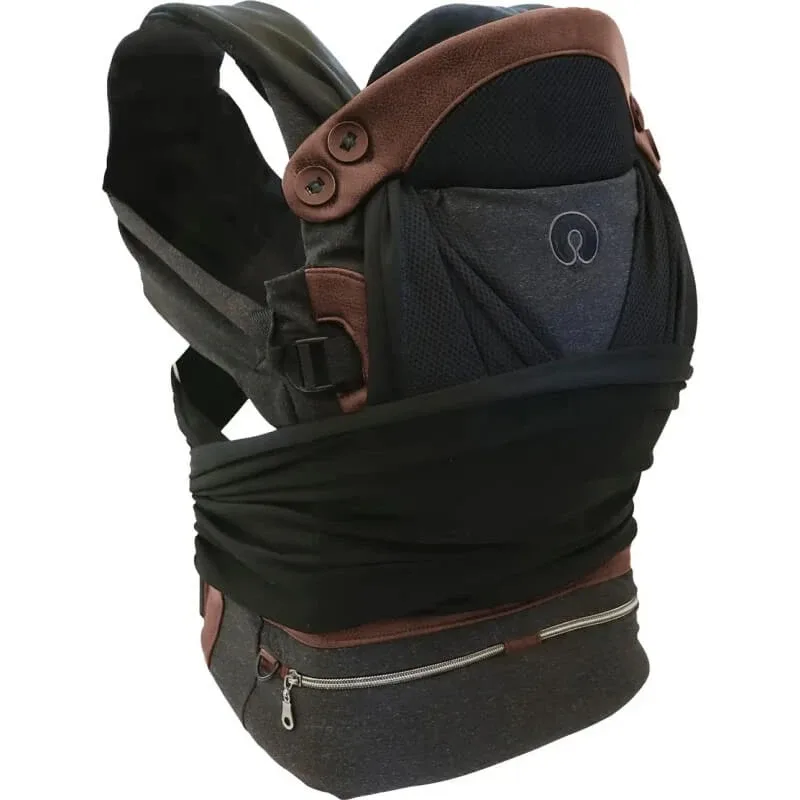 Chicco Boppy ComfyFit, bandă de purtat bebeluși, culoare antracit — preț și oferte
