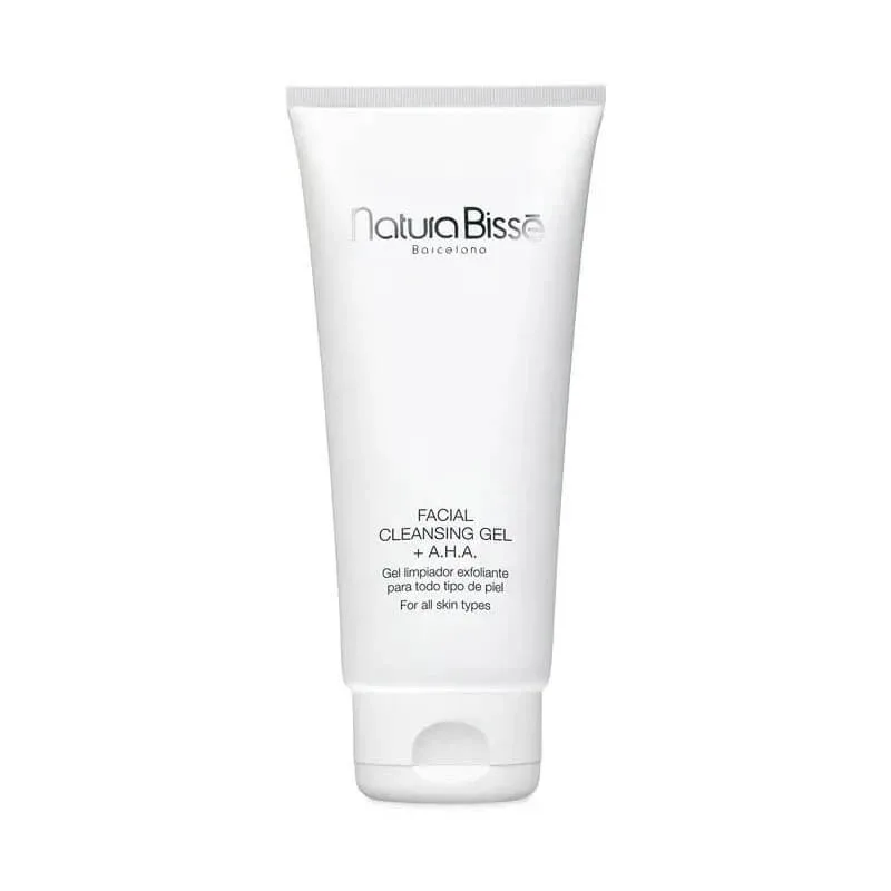 Natura Bisse Gel de curățare pentru față + AHA - gel de curățare pentru față 200 ml — preț și oferte