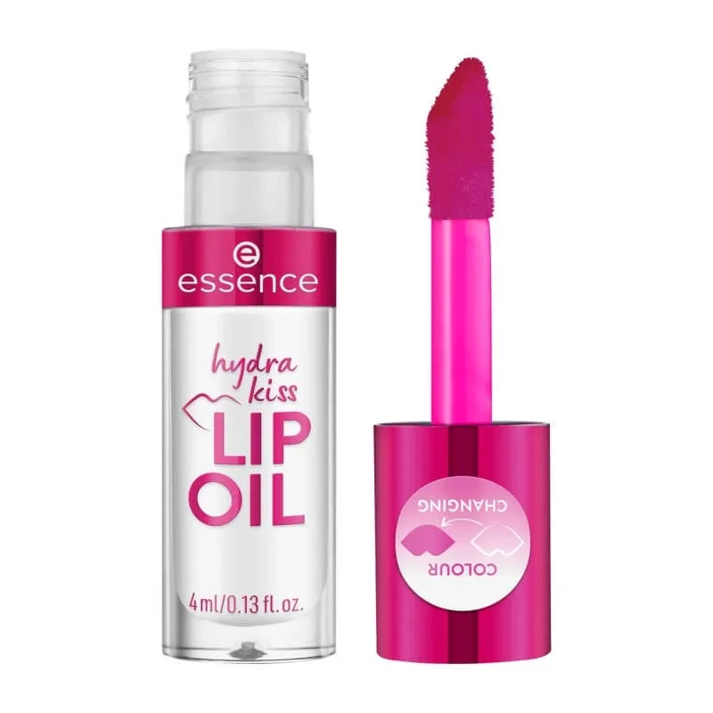 Essence Hydra Kiss Lip Oil – ulei de buze hrănitor și hidratant nr. 06 Cranberry Is Back — preț și oferte