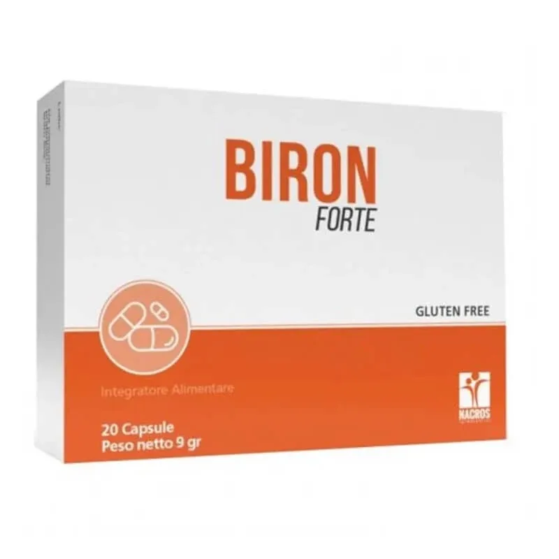 Biron forte 20 capsule – supliment vitaminic — preț și oferte