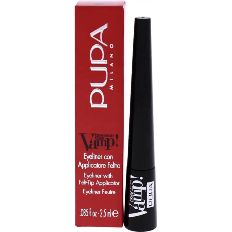 Pupa Vamp Definition Liner – creion de ochi cu aplicator din pâslă 100 extrablack — preț și oferte