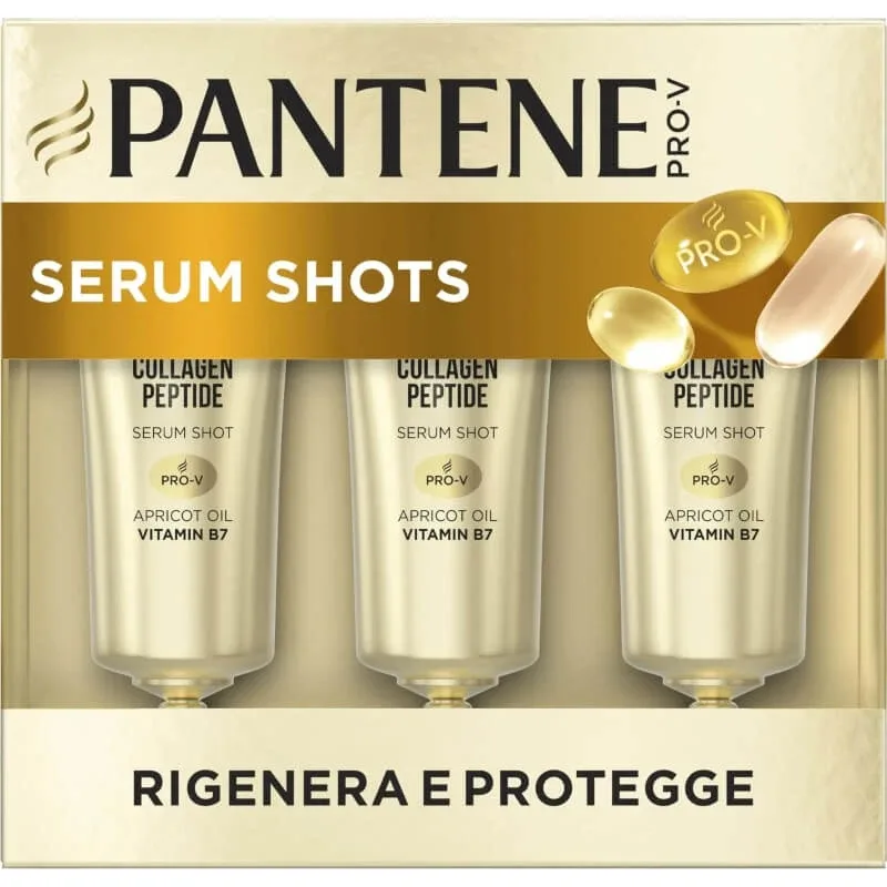 Pantene pro-v sos shots regenerează și protejează – tratament regenerant 3 x 15 ml — preț și oferte