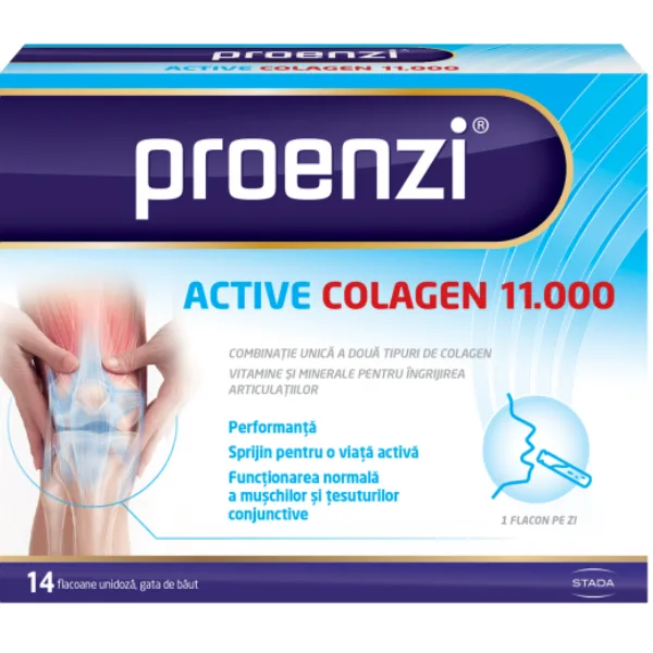 Proenzi Active Colagen lichid 11000, Walmark | 14 flacoane — preț și oferte