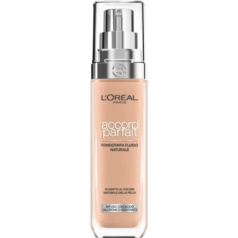 L’Oréal Paris Accord Parfait Fond de Teint – fond de ten fluid – nr. 5R Sable Rosé — preț și oferte