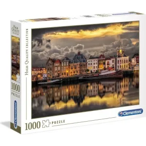 Puzzle Clementoni „Dutch Dreamworld” pentru adulți, de 1000 de piese