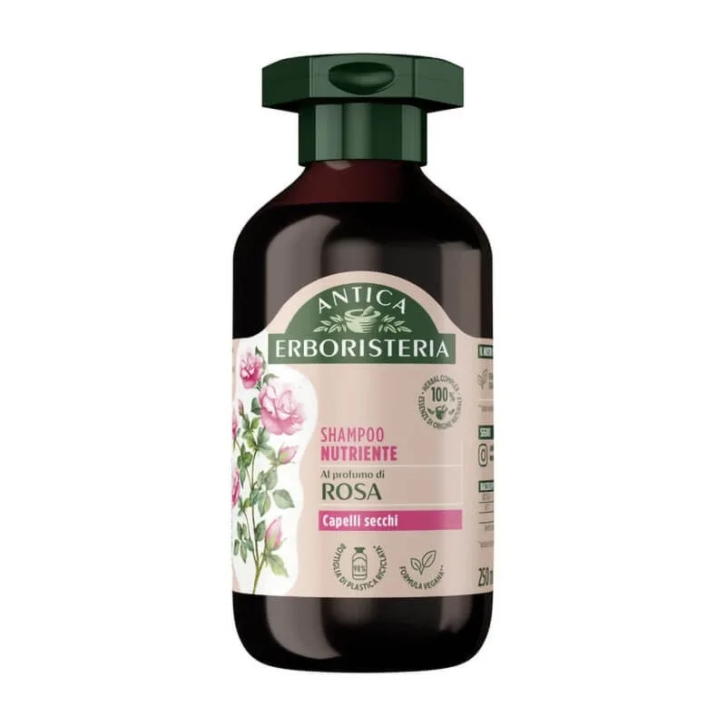 Antica Erboristeria Șampon hrănitor cu trandafir pentru părul uscat 250 ml — preț și oferte
