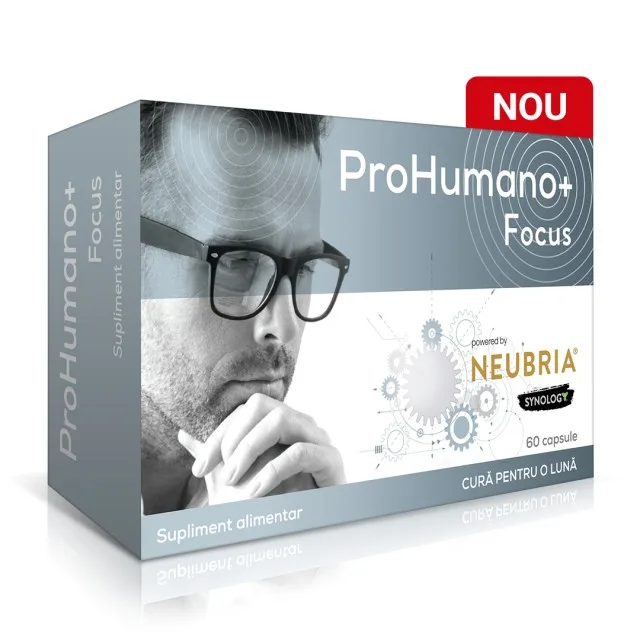 ProHumano+ Focus, Pharmalinea | 60 capsule — preț și oferte