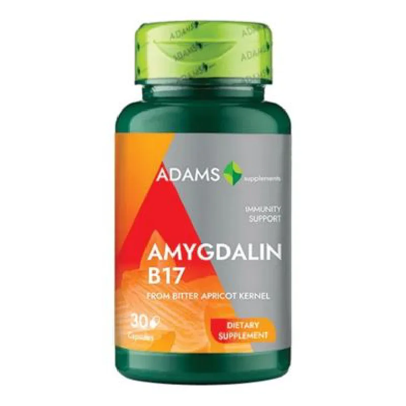 Amygdalin B17, 30 capsule, Adams ADAMS VISION — preț și oferte