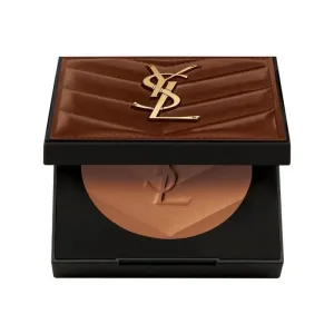 Yves Saint Laurent All Hours Hyper Bronze – pudră bronzantă multifuncțională nr. 04 Warm Sandalwood