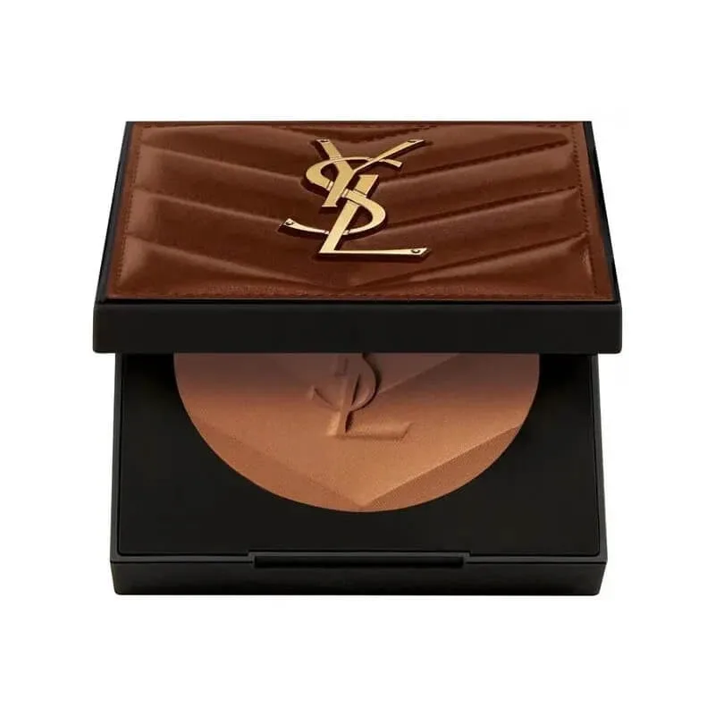 Yves Saint Laurent All Hours Hyper Bronze – pudră bronzantă multifuncțională nr. 04 Warm Sandalwood — preț și oferte