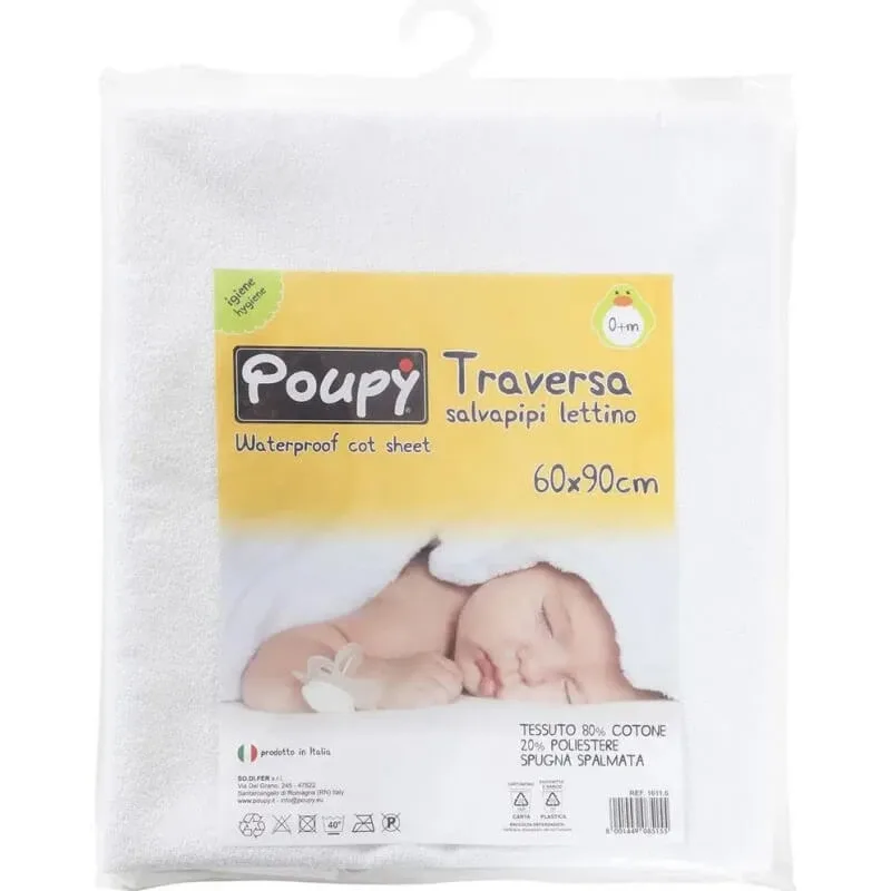 Poupy Traversă de protecție pentru pătuț 60x90 cm — preț și oferte