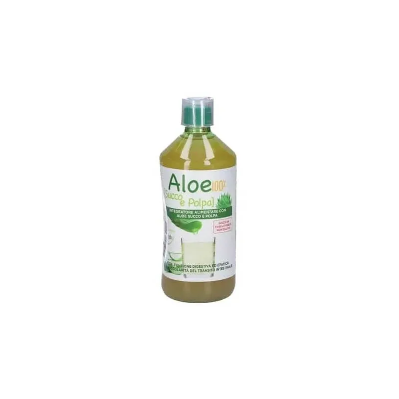 Aloe 100% suc și pulpă 1 l – supliment pentru funcția digestivă — preț și oferte