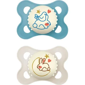 Mam Original 2-6 luni – 2 suzete din silicon – albastre