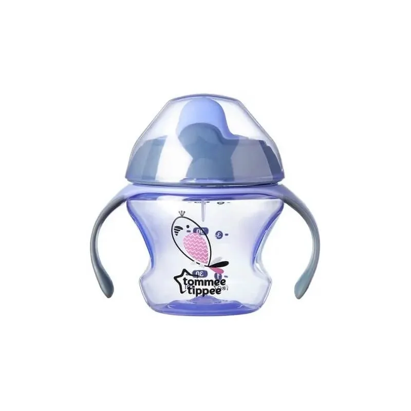 Tommee Tippee Cană First Trainer 4 luni+, violetă — preț și oferte