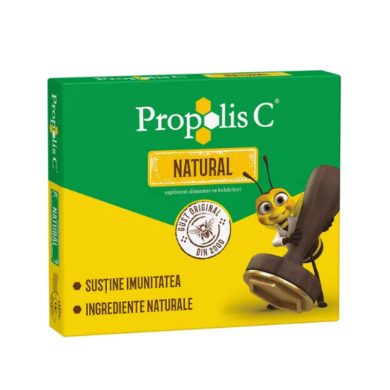 PROPOLIS C NATURAL 30COMPR FITERMAN PHARMA — preț și oferte