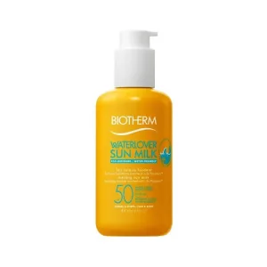 Biotherm cremă de protecție solară SPF 50, lapte de protecție solară Waterlovers, protecție solară ridicată, 200 ml