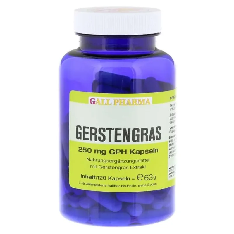 Iarbă de orz 250 mg GPH capsule 120 Capsule — preț și oferte