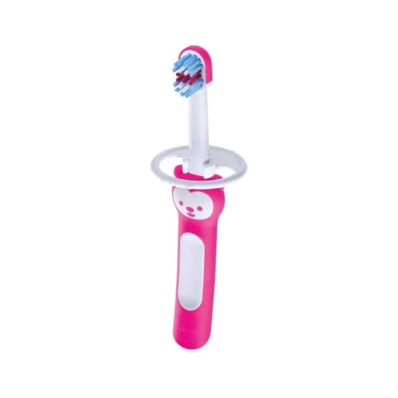 Mam Massaging brush – periuță de masaj pentru gingii pentru copii de la 6 luni în sus, culoare fucsia — preț și oferte