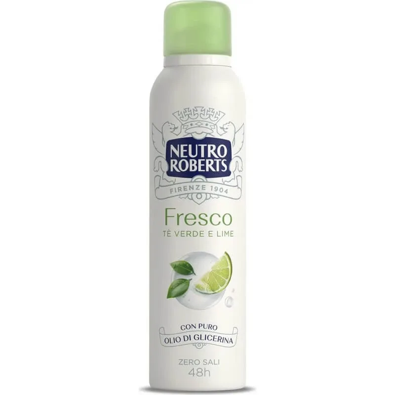 Neutro Roberts Fresco ceai verde și lămâie verde – deodorant spray 150 ml — preț și oferte