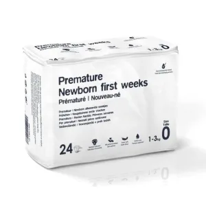 Bebe Cash Premium pentru prematuri – 24 de scutece pentru nou-născuți prematuri cu greutatea între 1 și 3 kg