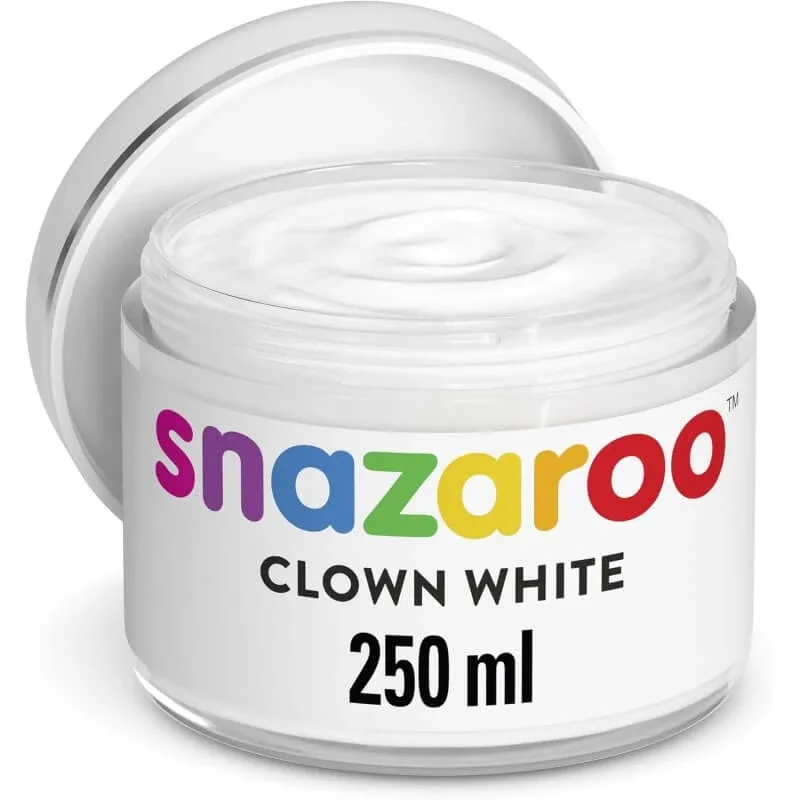 Snazaroo Vopsea albă pentru clovni 250 ml — preț și oferte
