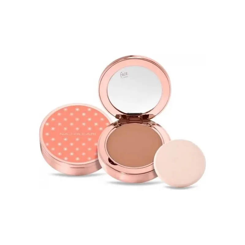 Naj Oleari Sun Addiction Cream Compact Foundation SPF 15 – fond de ten compact – nr. 03 caramel — preț și oferte