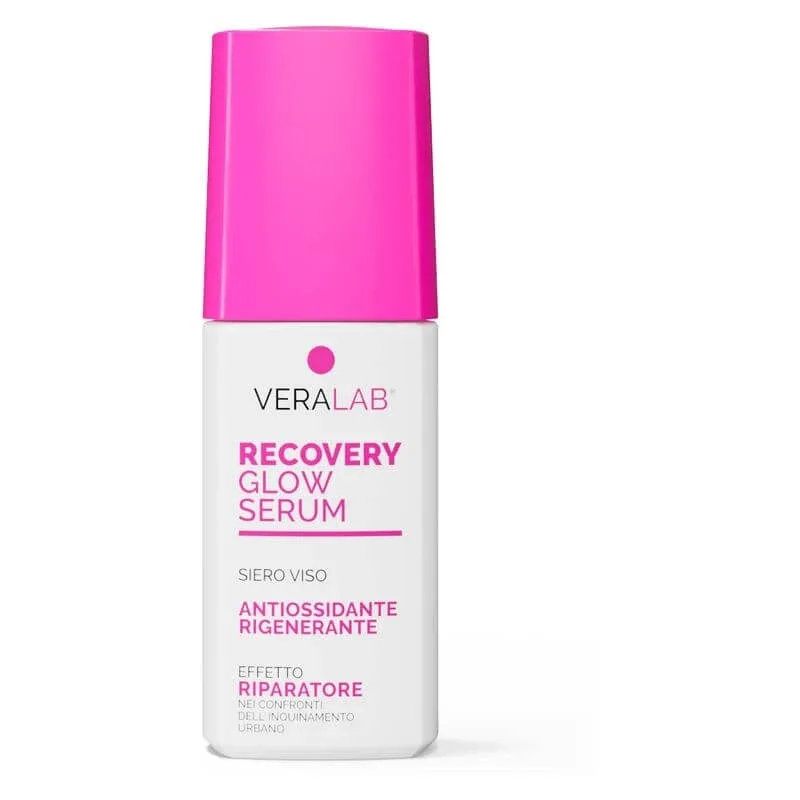 Veralab Recovery Glow Serum – ser facial antioxidant, iluminator și anti-îmbătrânire, 30 ml — preț și oferte