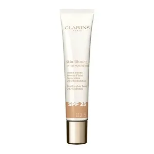 Clarins Skin Illusion Tinted Moisturizer – cremă hidratantă colorată cu SPF 25, nr. 02.5